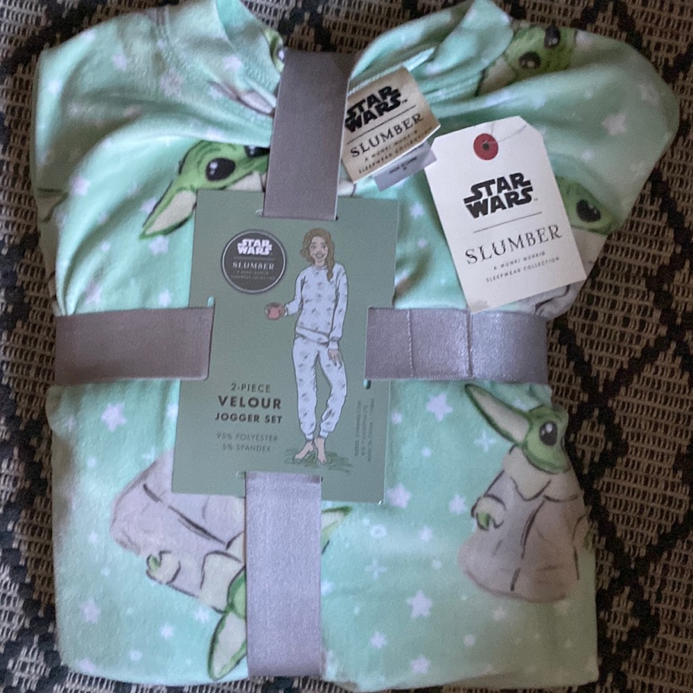 Star Wars baby yoda 2 piece pj set
